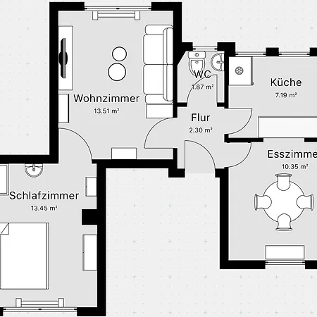 Kokomani Living 아파트 *
